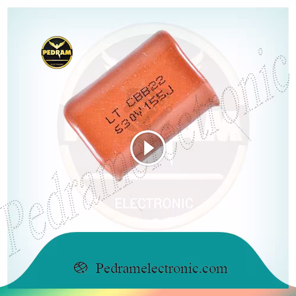 1.5MF 630V 1.5MF630V 630-1.5 خازن پلي استر قرمز