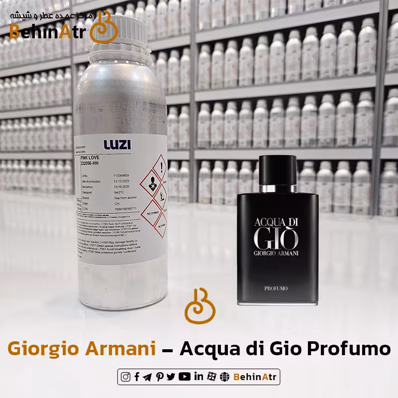 اسانس عطر آکوا دی جیو پروفومو (جیو بلک) – جورجیو آرمانی  Acqua di Gio Black