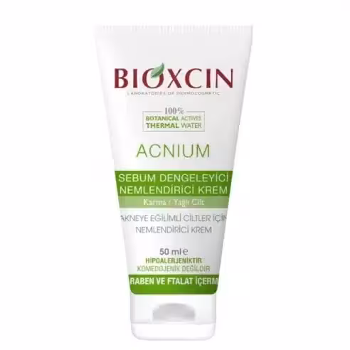 کرم آبرسان ضد جوش بیوکسین BIOXCIN پوست چرب حجم 50 میل