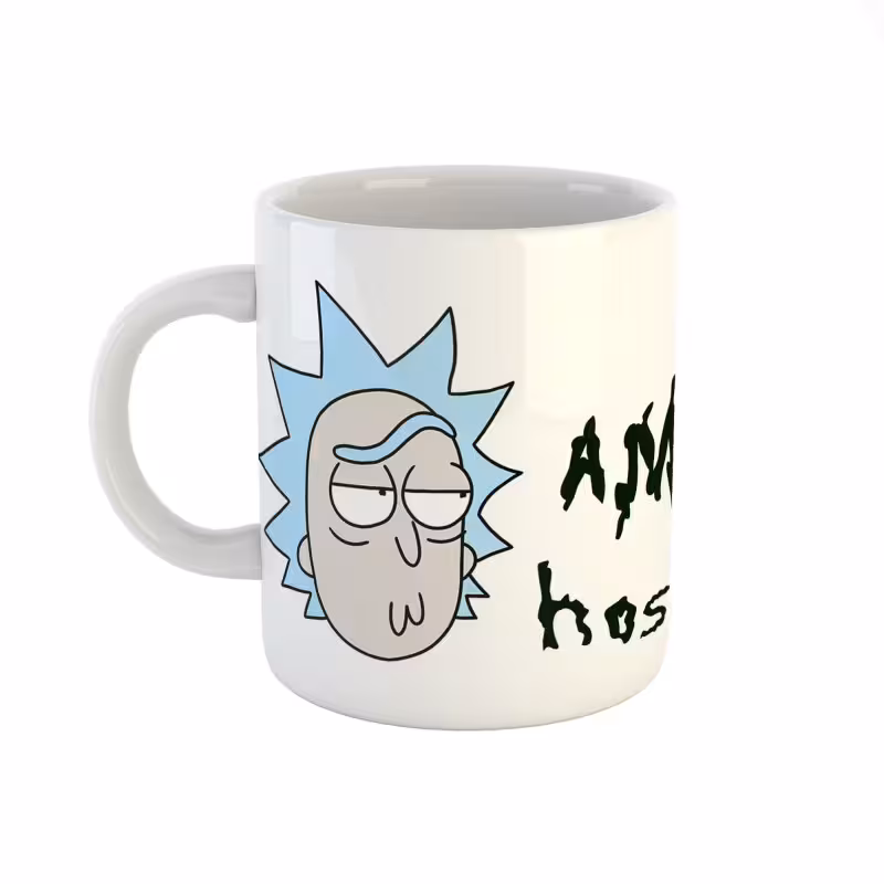 خرید ماگ-لیوان  اسم امیرحسین  rick and morty کد 851