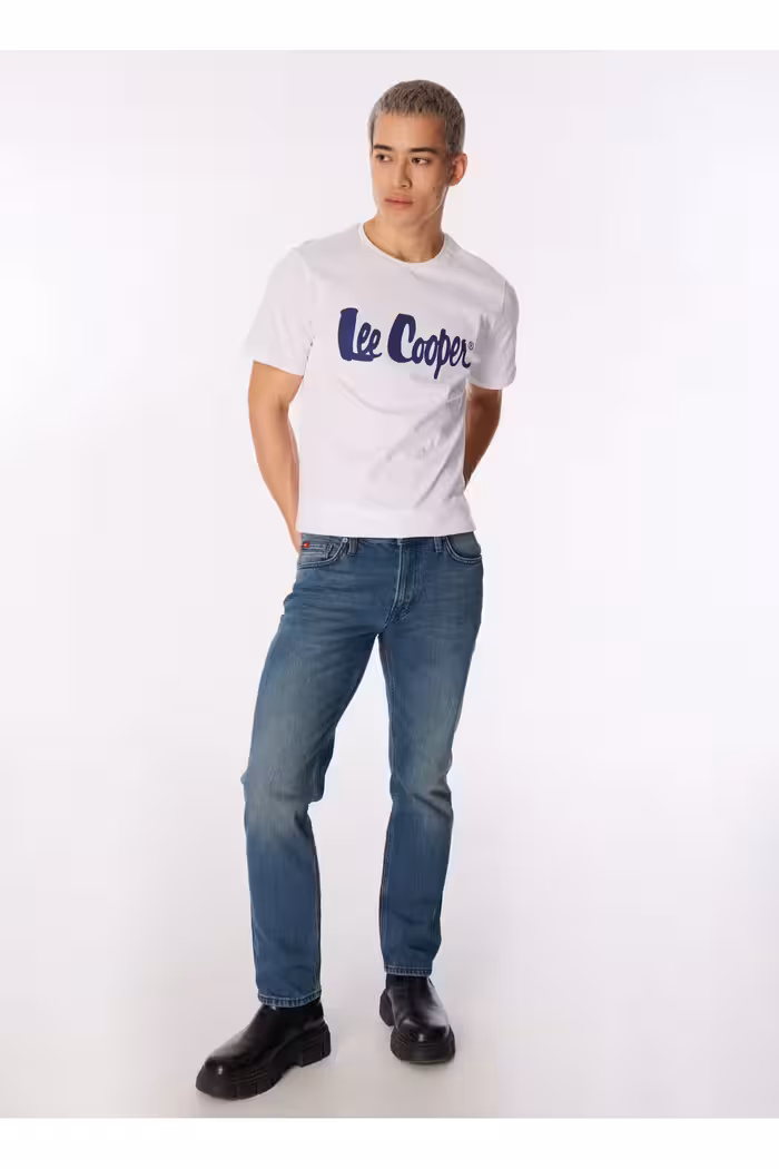 شلوار جین مردانه JAGGER NEIL AZB STON NORMAL کمر باریک مردان 242 LCM Lee Cooper