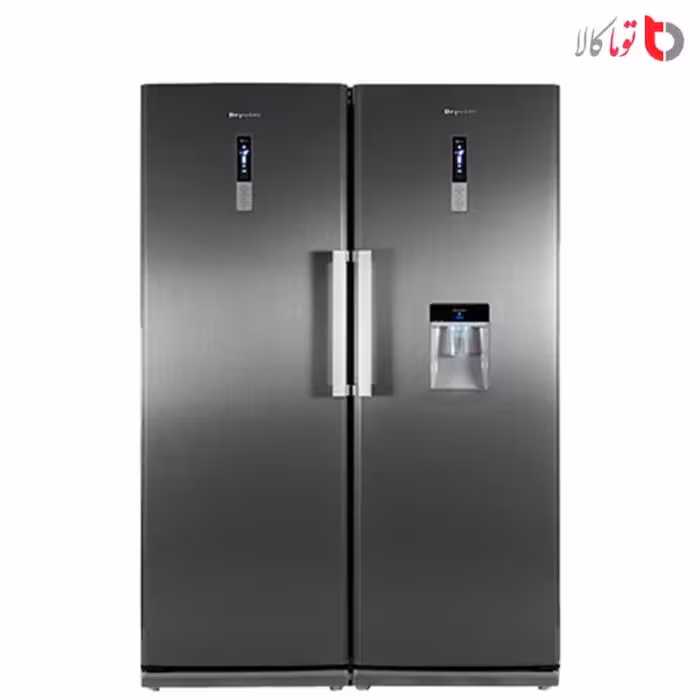 یخچال و فریزر دوقلوی دیپوینت مدل D4 سفید موتور ساده