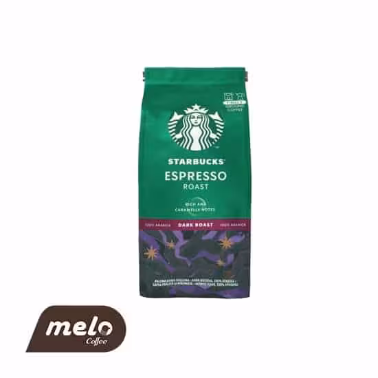 قهوه استارباکس Espresso Roast دارک (200گرمی آسیاب شده)