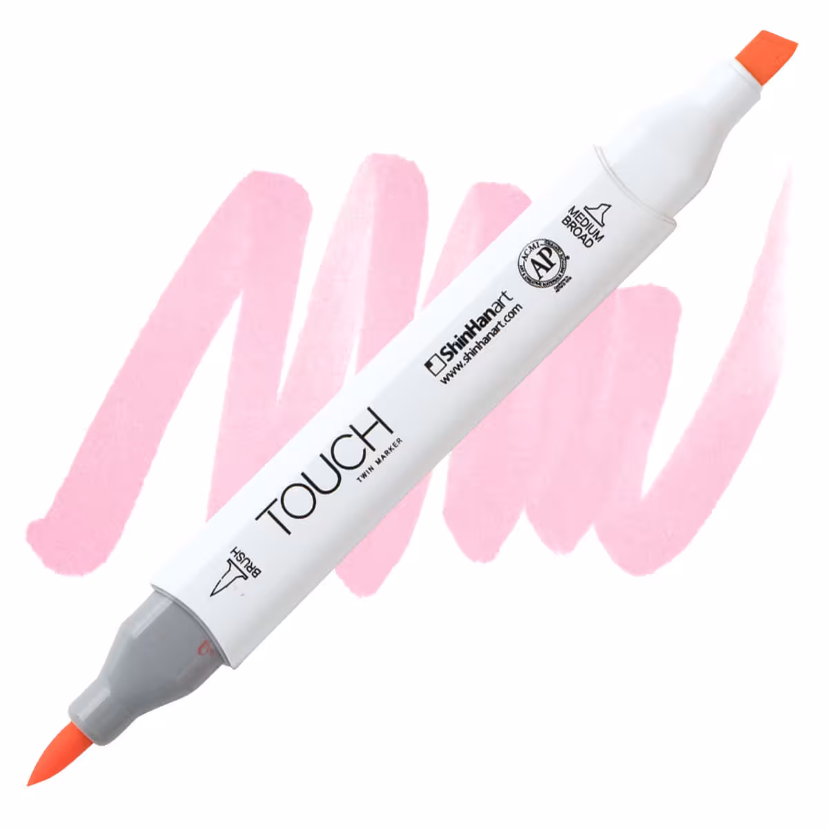 ماژیک طراحی دو سر تاچ (بدنه سفید) کد R18