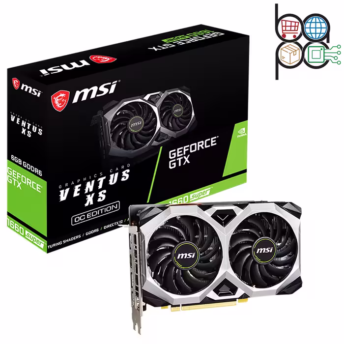 کارت گرافیک MSI GTX 1660 SUPER VENTUS XS OC 6G
