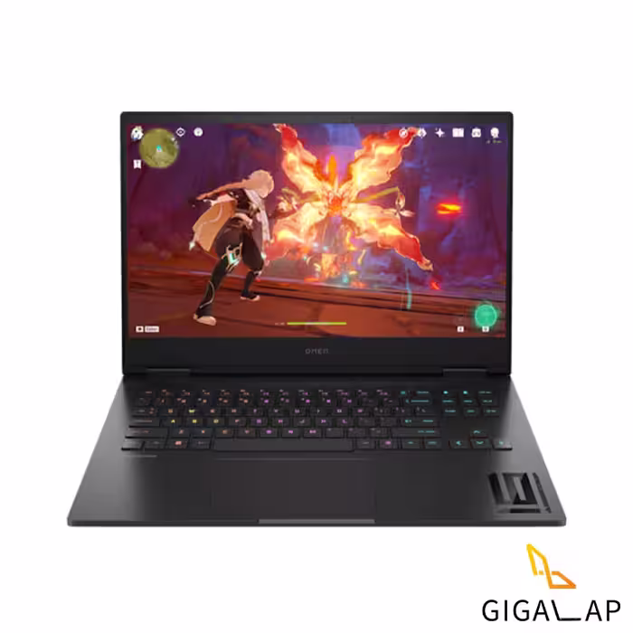 لپ تاپ گیمینگ HP OMEN 16X مدل RYZEN 9 7940HS 32GB 1TB SSD 8GB RTX 4070 16'1 2K 240Hz