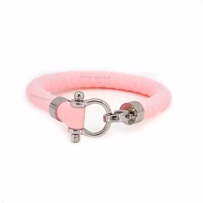 دستبند امگا رابر صورتی (کیفیت مستر)