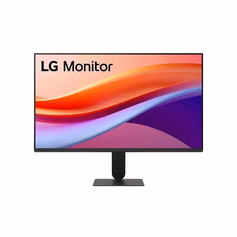 مانیتور LG 24U411A-B | با رنگ‌های زنده، طراحی مینیمال
