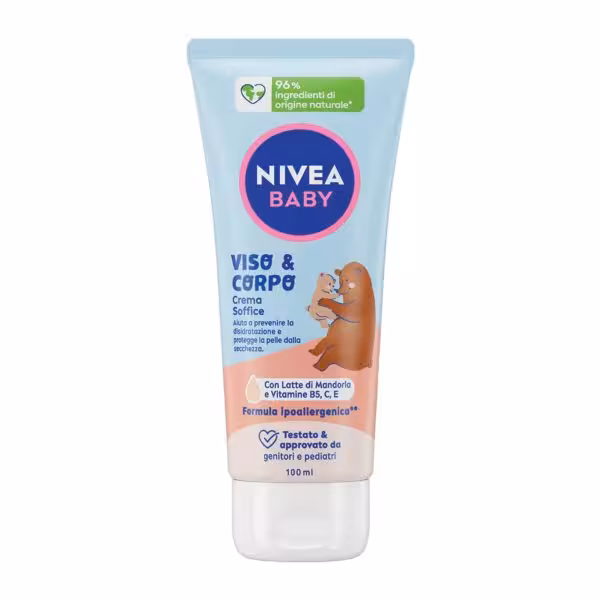 کرم نرم کننده صورت و بدن کودک نیوآ حجم 100 میل