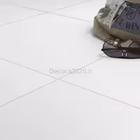 سرامیک سفید ساده مات 90*30 پارس