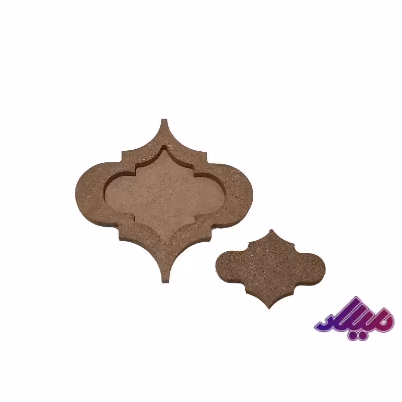بیس MDF ست هفت سین طرح اسلیمی