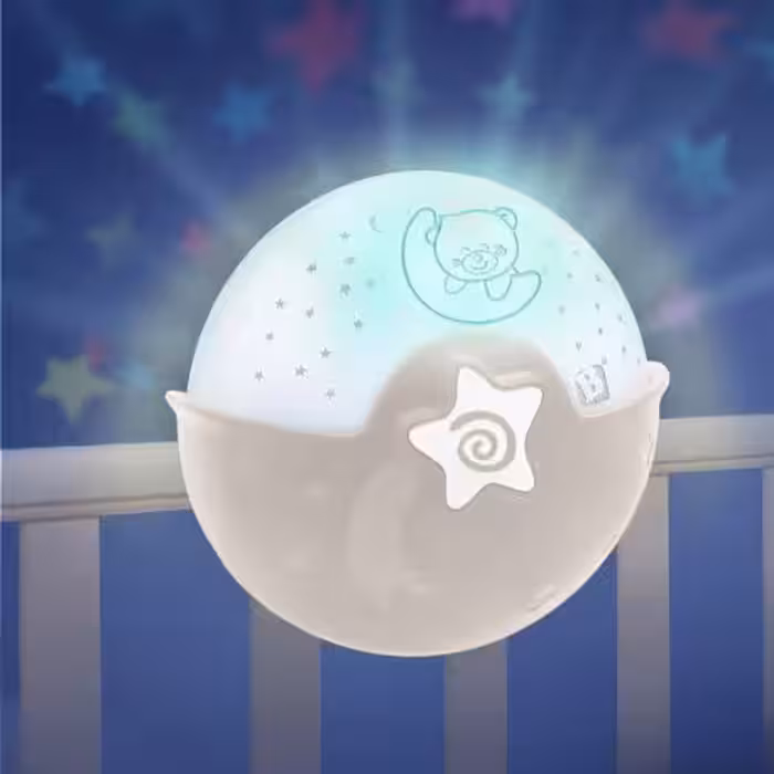 چراغ خواب موزیکال شب تاب پروژکتوری اینفنتینو Infantino