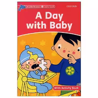 کتاب Dolphin Readers Starter Level: A Day with Baby