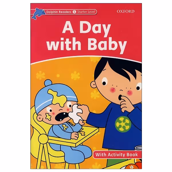 کتاب Dolphin Readers Starter Level: A Day with Baby