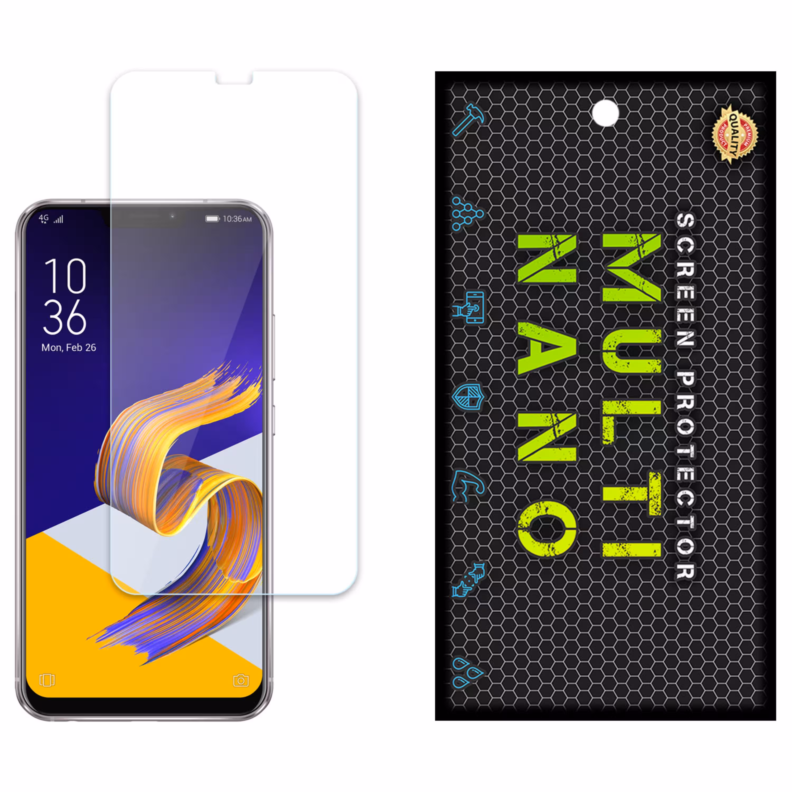 محافظ صفحه نمایش MultiNano مدل X-S1N برای ایسوس Zenfone 5Z