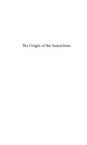 خرید و دانلود نسخه کامل کتاب The Origin of the Samaritans