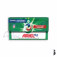 کپسول لباسشویی چندمنظوره، مناسب انواع لباس‌ها، بسته 22 عددی، برند Ariel آلمان