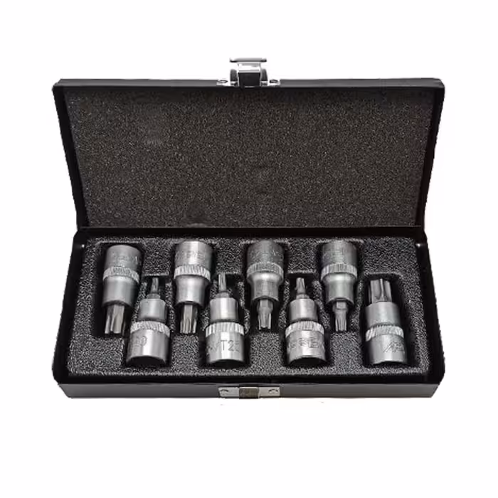 جعبه آلن بکس ستاره ای 8 پارچه درایو 1.2 اینچ اپکس مدل APX-6028