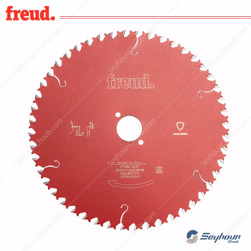 تیغ اره الماسه جنرال بر قطر 235 سانتی متر 48 دندانه فرود مدل LP40M 023P