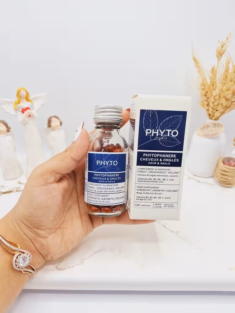 قرص تقویت رشد مو و ناخن برند فیتو PHYTO تعداد 120 عدد ساخت ايتاليا کد 8411