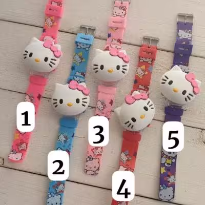 ساعت دخترانه سه بعدی