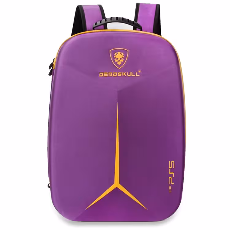 Playstation 5 Backpack DeadSkull purple