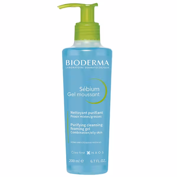 فوم ژل شستشوی صورت بایودرما BIODERMA مدل سبیوم 500میل