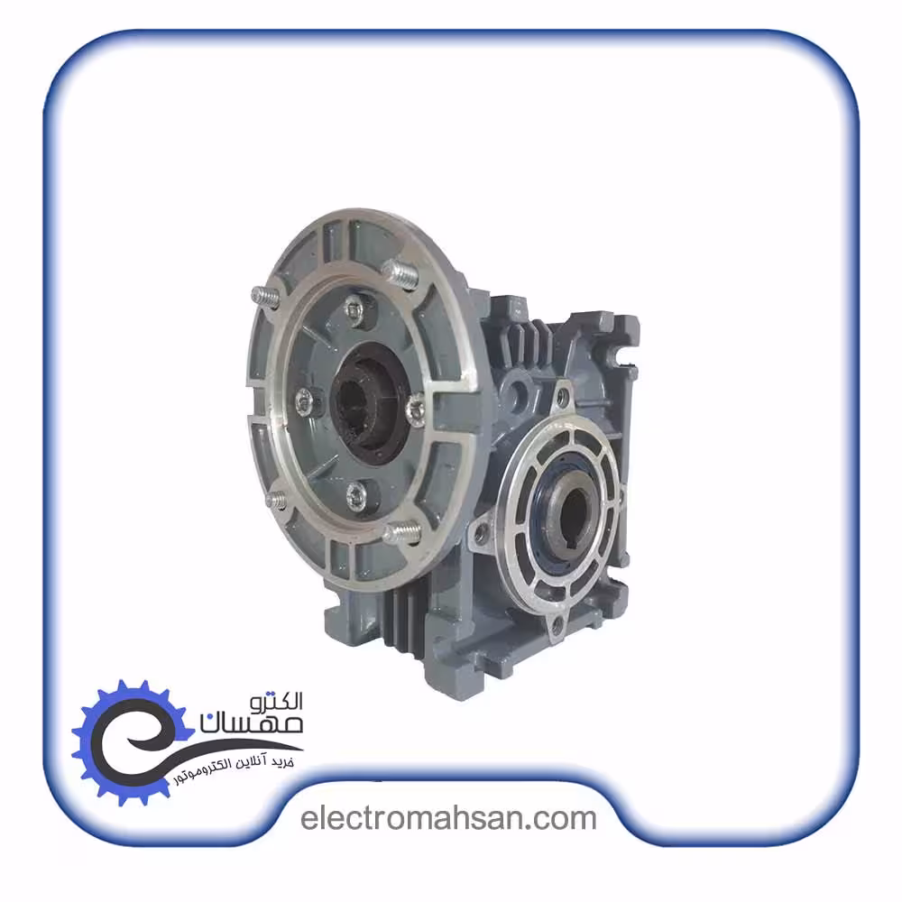 گیربکس حلزونی(کتابی) ایلماز سایز 30 نسبت 21 ورودی 11 خروجی 14 میلیمتر فلنج 63B14 ساخت ترکیه