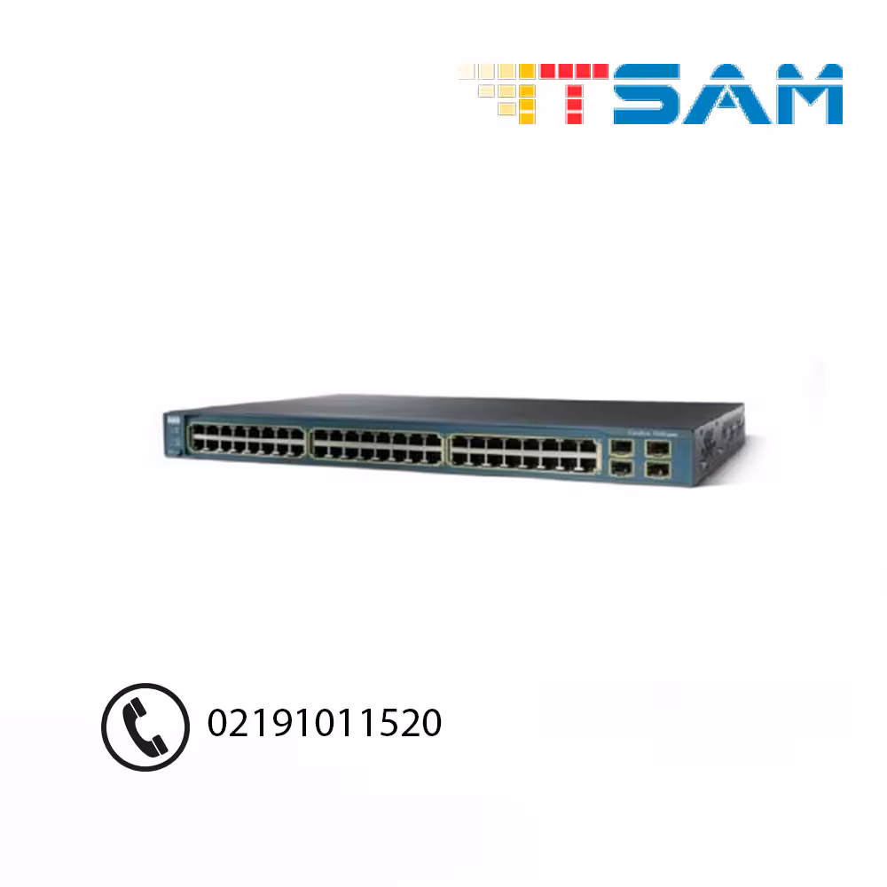 سوییچ 48 پورت سیسکو مدل WS-C3560-48TS-S