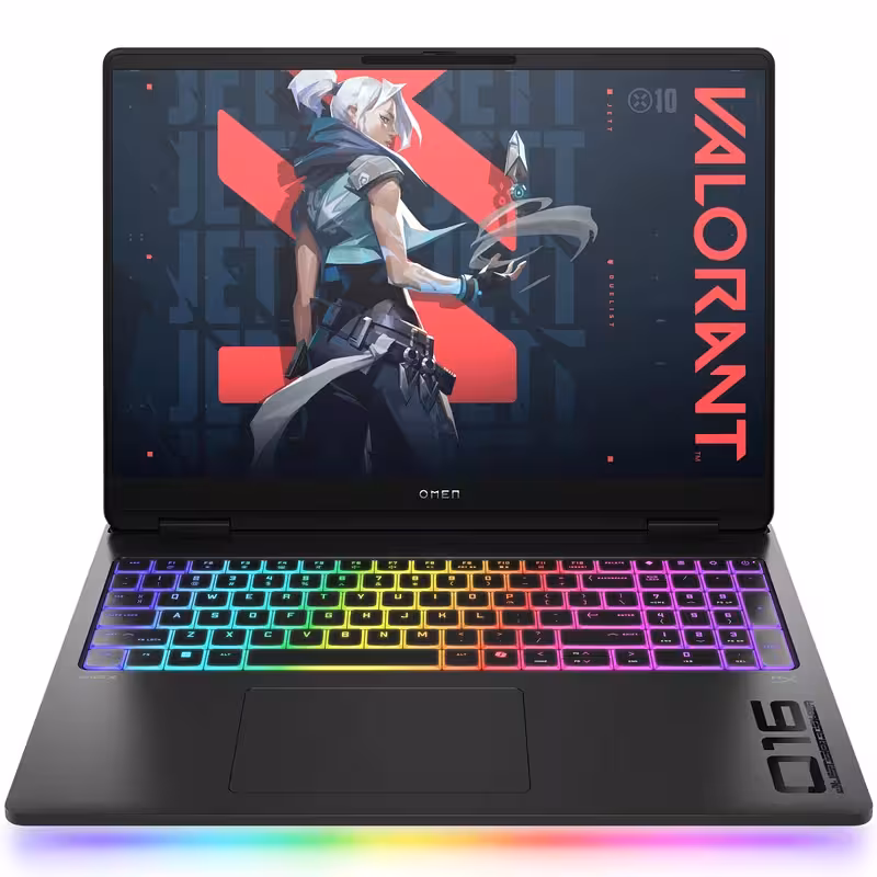 لپ تاپ اچ‌ پی16 اینچ مدل OMEN MAX Gaming 16-ah0097nr-Core Ultra 9 275HX/32GB DDR5/1TB SSD-RTX5080/16GB-QHD 240Hz-W