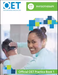 خرید و دانلود نسخه کامل کتاب OET Physiotherapy_ Official OET Practice Book 1 - PDF