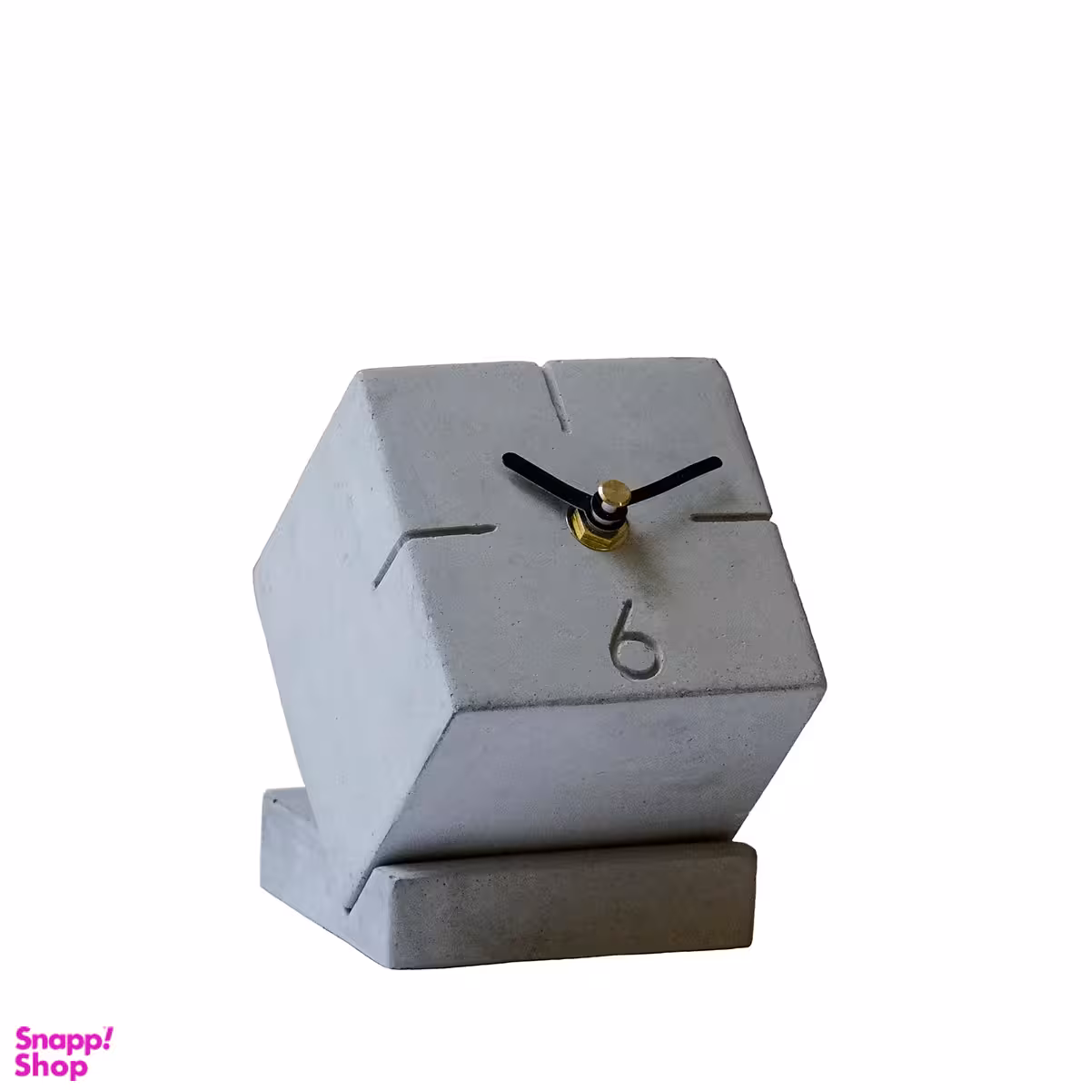 ساعت بتنی دستساز شکل مربع کد C100113