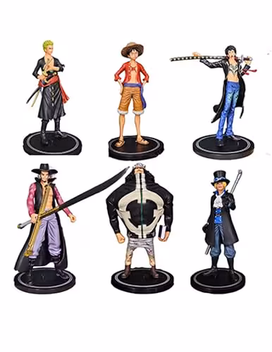فیگور انیمه وان پیس One Piece مجموعه 6 عددی
