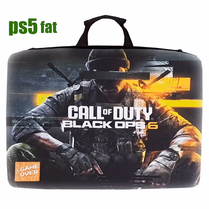 کیف حمل کنسول PS5 فت طرح call of duty 6