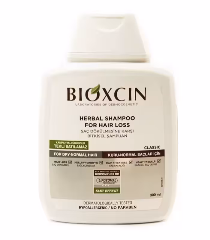 شامپو بیوکسین سفید Shampoo BIOXCIN Bitkisel