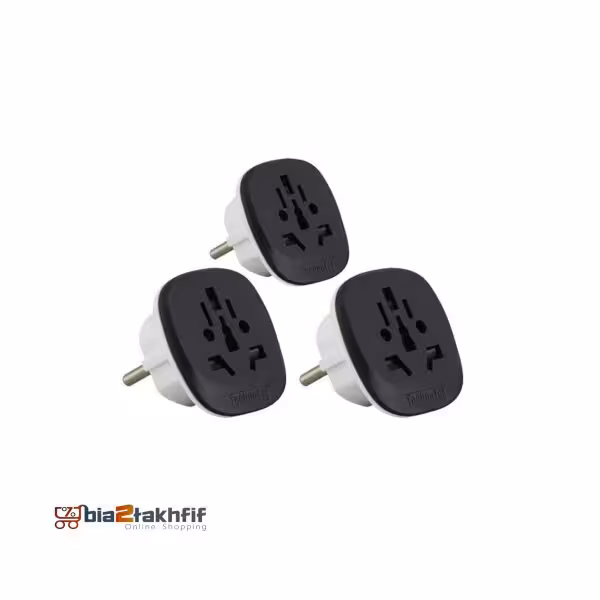 مبدل برق تکنوتل مدل DT0605 بسته 3 عددی