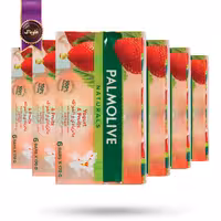 6 بسته صابون پالمولیو Palmolive مدل ماست و میوه ها Yogurt & Fruits پک 6تایی  (اورجینال)