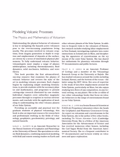 خرید و دانلود نسخه کامل کتاب Modeling volcanic processes: the physics and mathematics of volcanism
