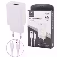 آداپتور شارژر با کابل میکرو  Skydolphin SC36V