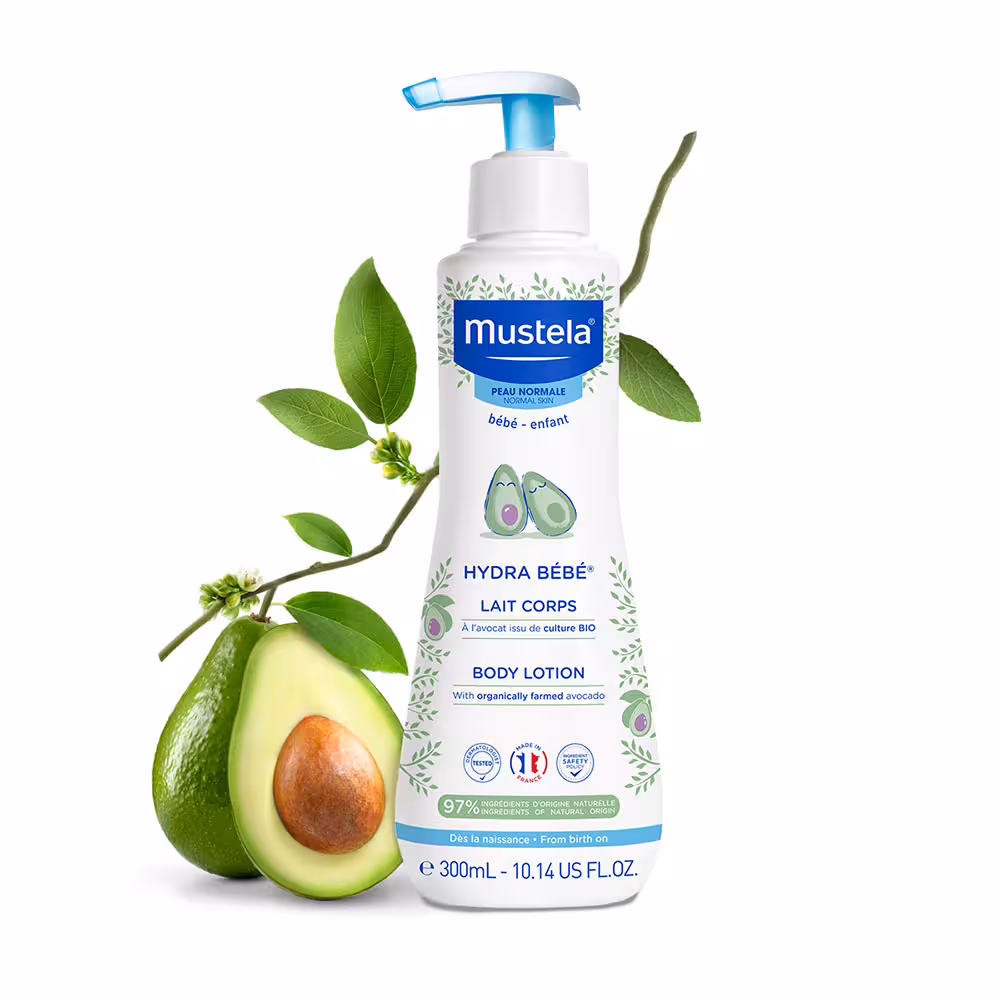 لوسیون بدن موستلا مدل هیدرا ب ب mustela