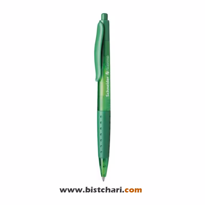 خودکار فشاری سبز 1 mm مدل Suprimo برند اشنایدر Schneider