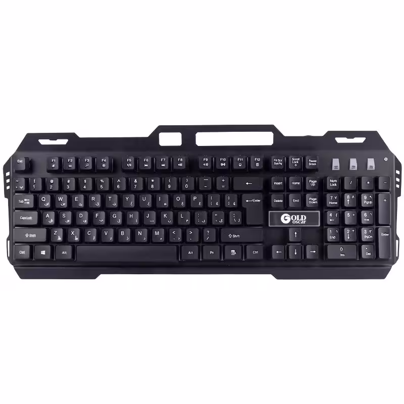 کیبورد مخصوص بازی گلد اسکار مدل k18