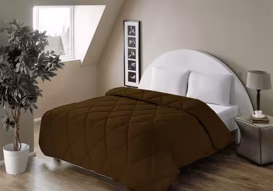 لحاف لایت قهوه ای