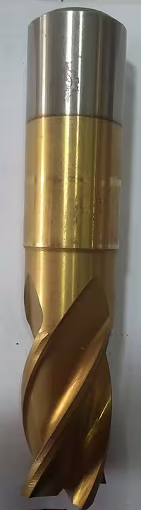 فرز انگشتی 4 پر سایز 24 میلیمتر روکش تیتانیوم HSS برند TG