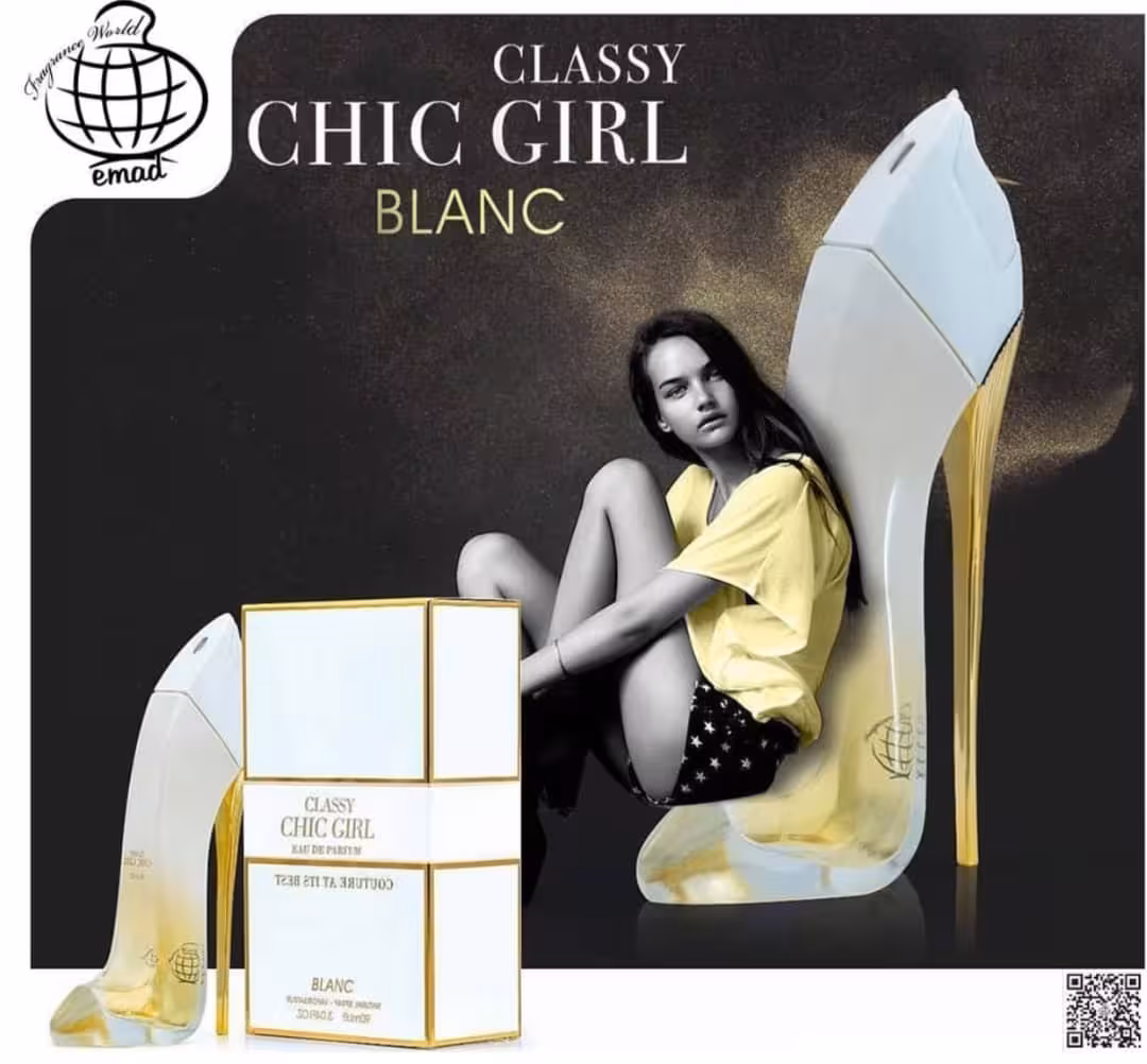 ادو پرفیوم فراگرنس ورد Classy Chic Girl Blanc
