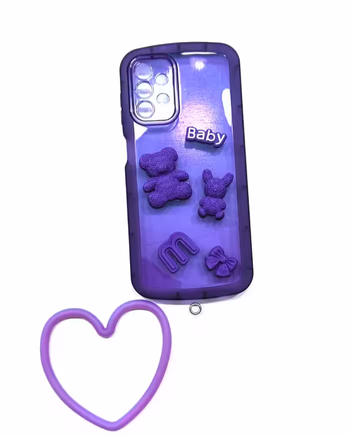 قاب عروسکی برجسته طرح baby سامسونگ A13 4g,A23 4gSamsung A13 4g, A23 4g baby designed doll frame
