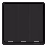 کلید سه پل مشکی لمسی اشنایدر تحت Wi-Fi