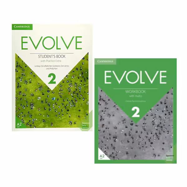 کتاب ایوالو 2 | (SB WB Audio) Evolve 2 | خرید کتاب زبان | خرید لوازم التحریر | چی کتاب | بالاترین تخفیف و ارسال رایگان