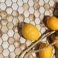 سرامیک موزاییک گلس شش ضلعی کاشی استخری چیتا البرز