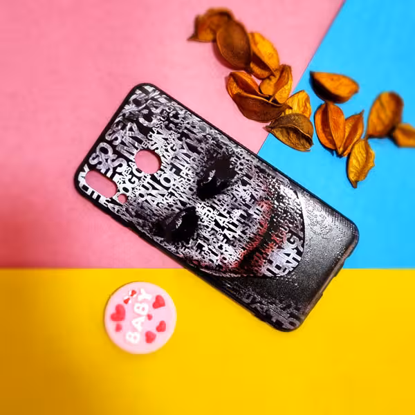 قاب طرحدار سامسونگ مدل M20 جوکر